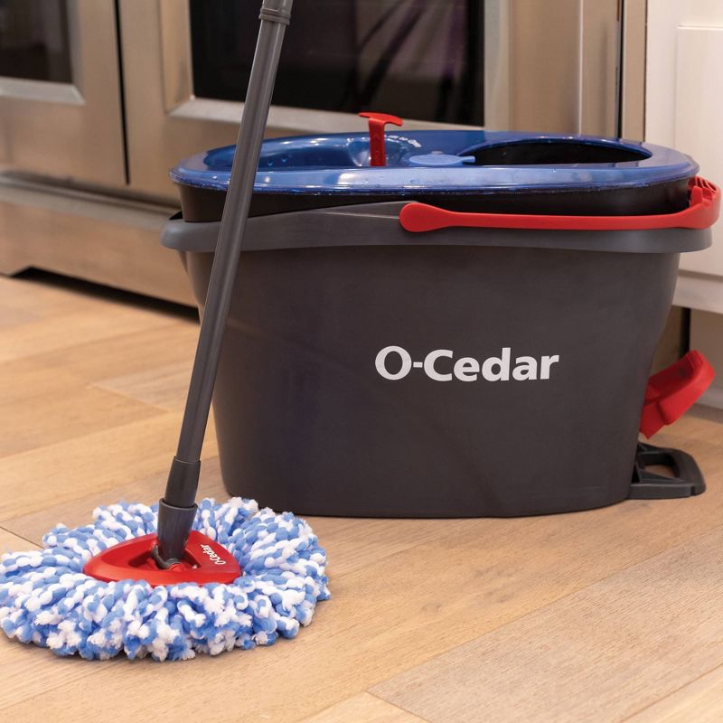 O-Cedar EasyWring Rinse Clean Spin Mop & Bucket