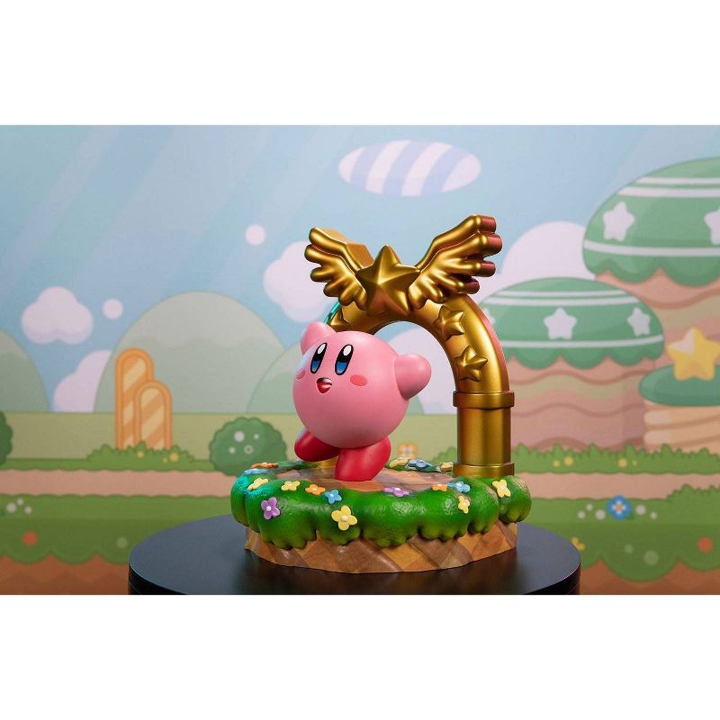 First 4 Figures: Kirby and the Goal Door 9" PVC Statue