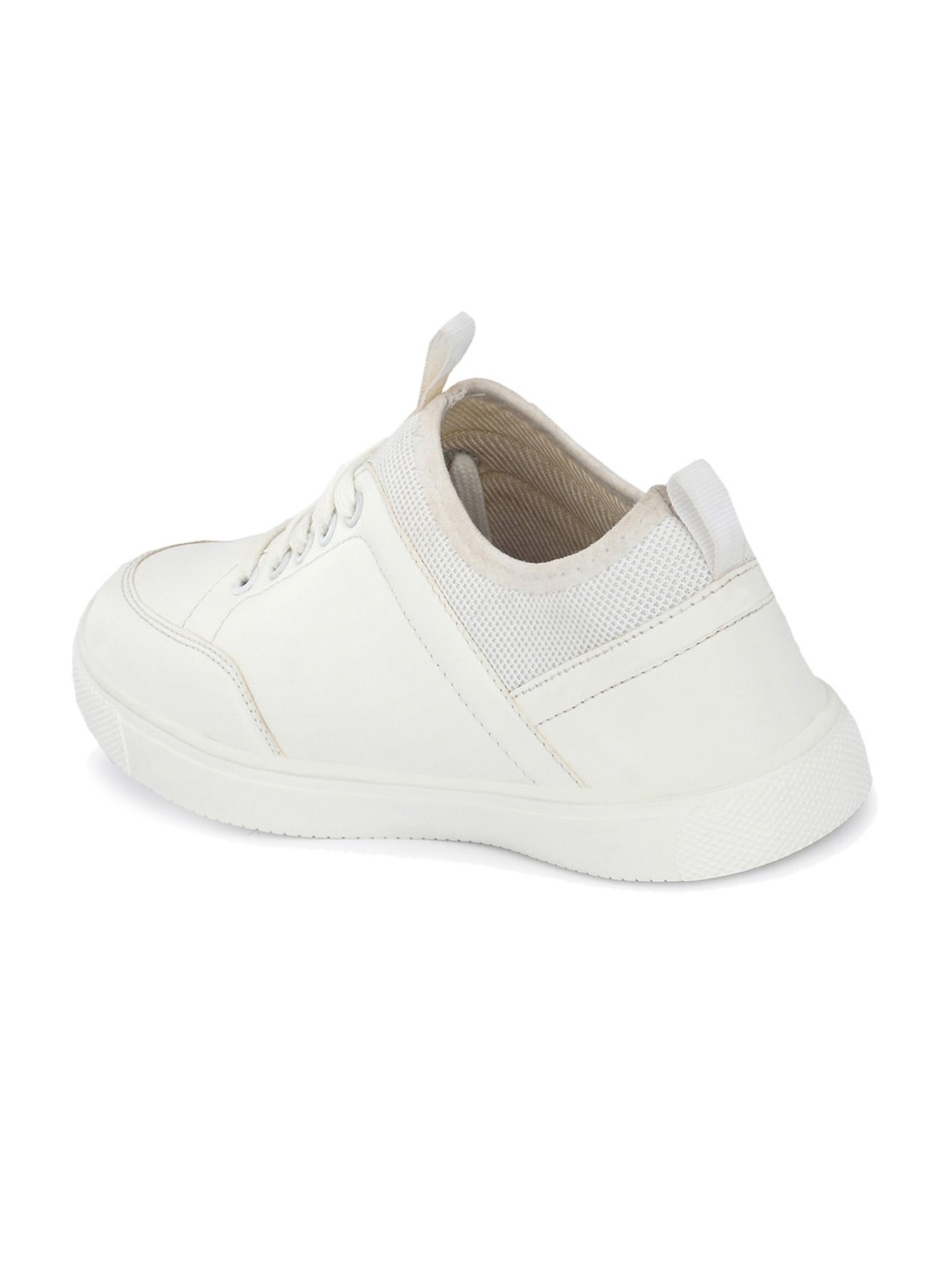 Prolific Men's White Casual Sneakers