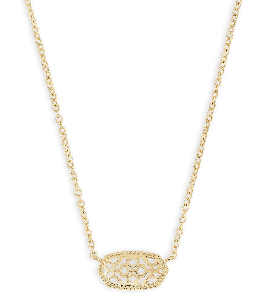 Kendra Scott Elisa Filigree Pendant Necklace