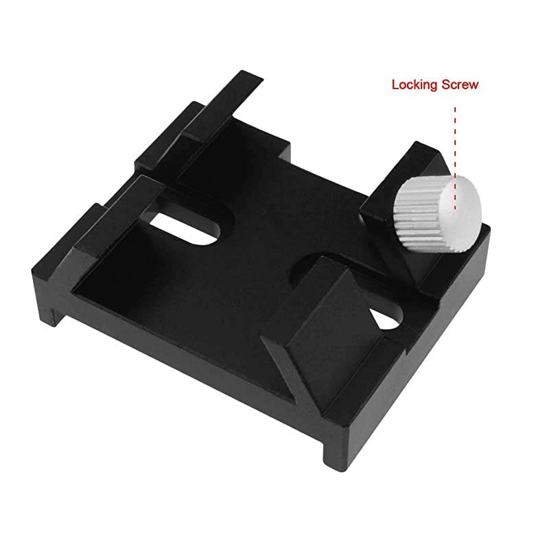Schmidt-Cassegrain Finder Scope Base - Attach standard finder scope,Laser Pointer bracket or reflex sight bracket - The clamp in the bottom of dovetail base fits standard Vixen dovetail bar