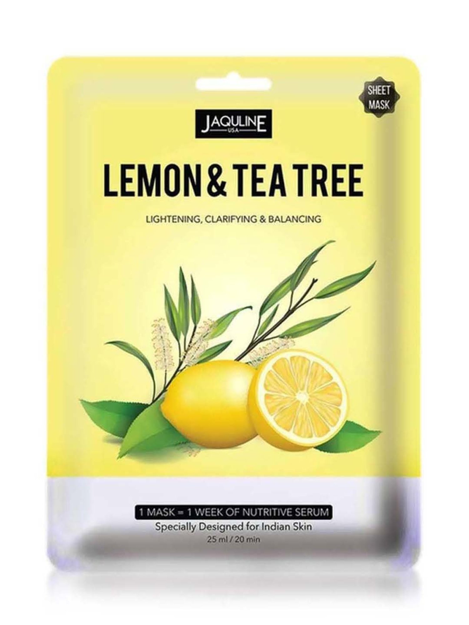 MONDSUB WitchHazel+Lavender+Q10 Sheet Masks (Pack of 3) - 20 gm Each