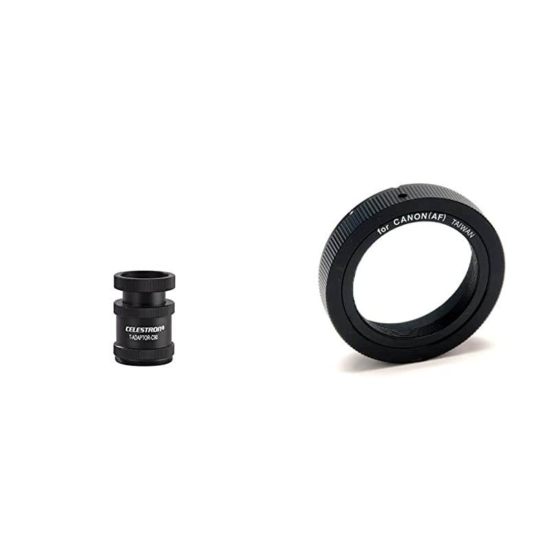 93635A TAdapter for NexStar 4GT 93419 TRing for 35 mm Canon EOS Camera Black