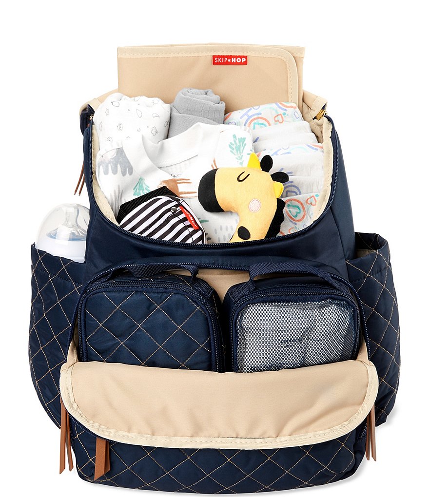 Skip Hop Quilted Forma Backpack Diaper Bag
