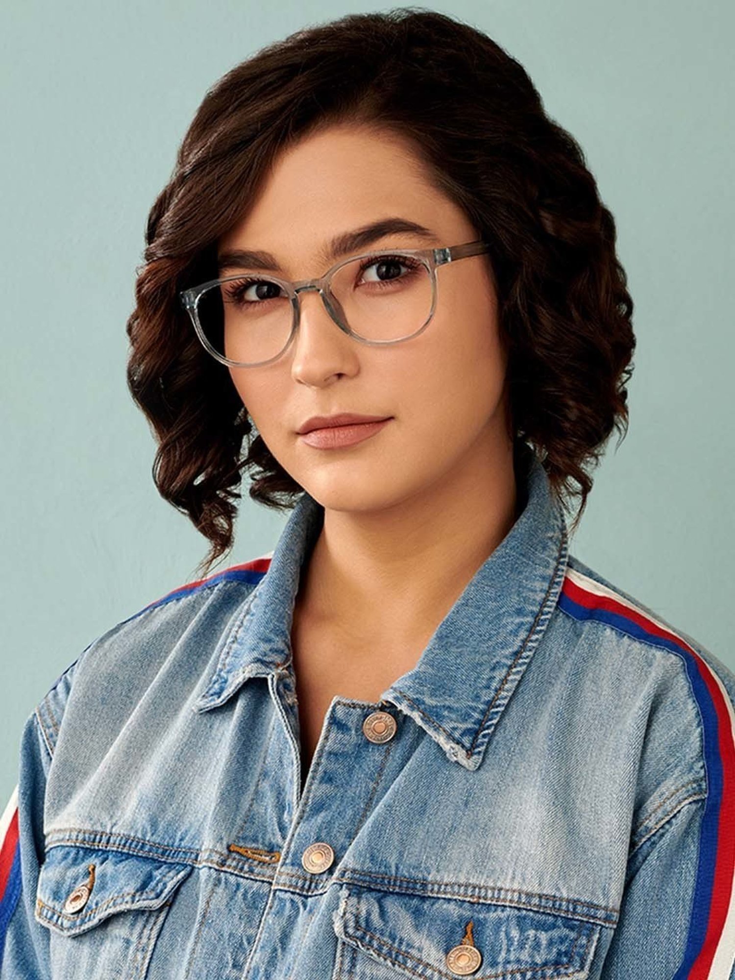 Lenskart Blu LB E14061 Light Grey Full Rim Round Computer Glasses