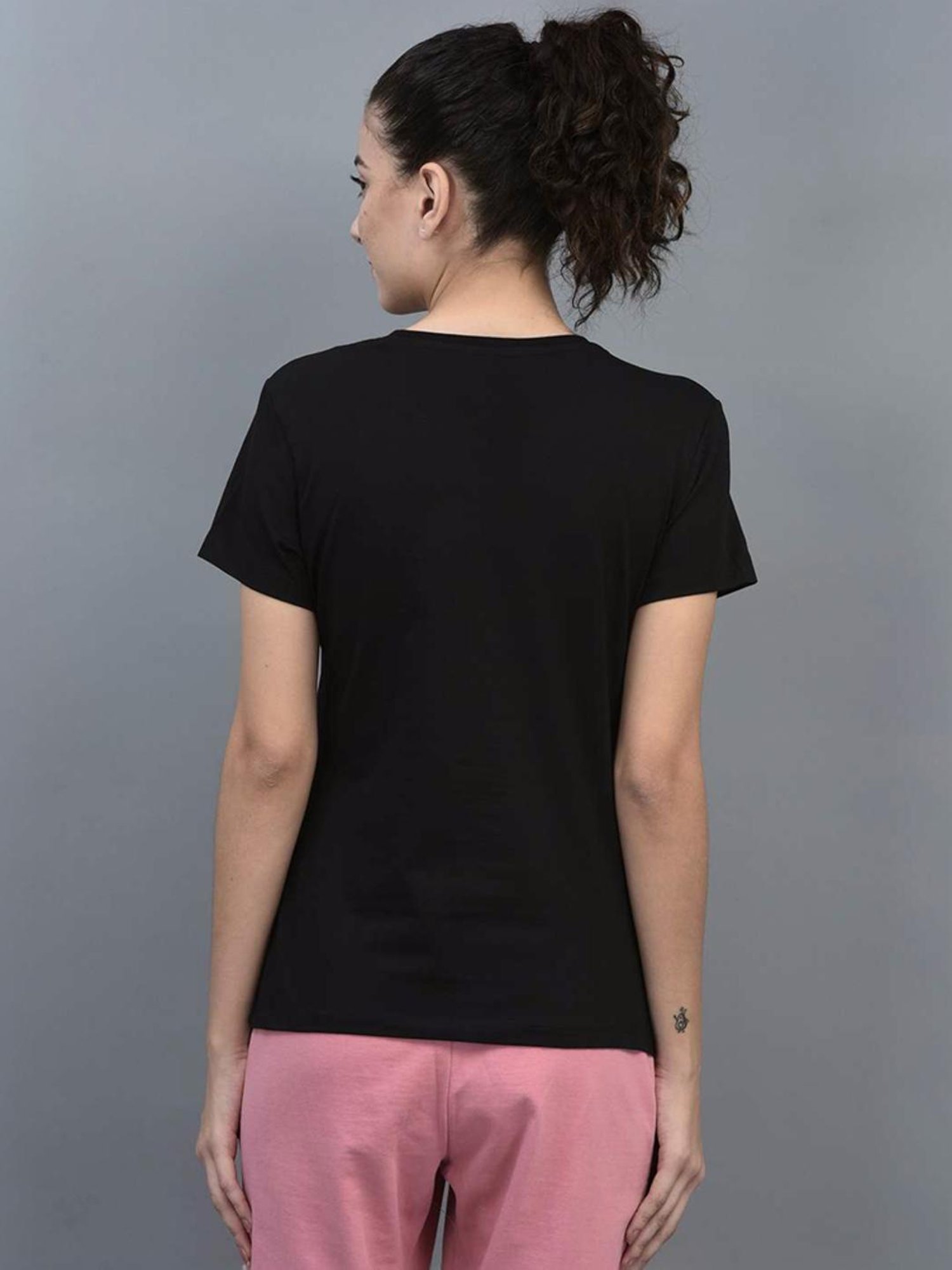 Dollar Yellow & Black Cotton Sports T-Shirt - Pack Of 3