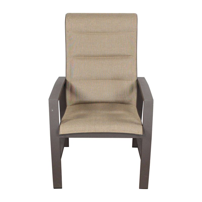 Santorini 7pc 87"/110" Extension Dining Set - Brown - Courtyard Casual