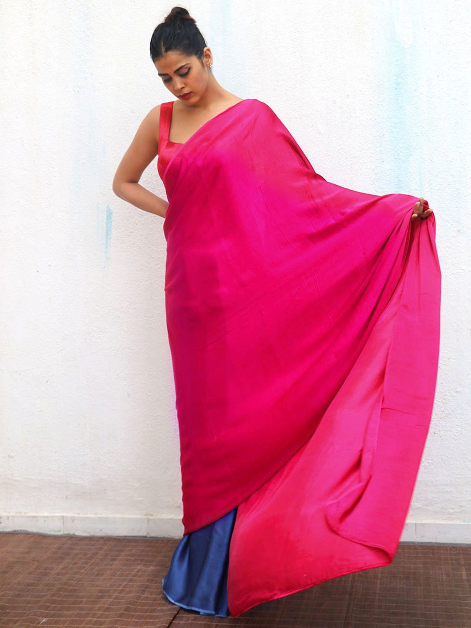 Chidiyaa Shambhavi Modal Silk Saree - SFLAR