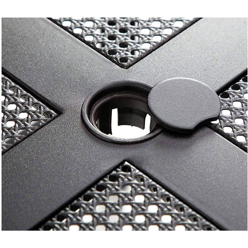 Cast Aluminum Round Dining Table - Nuu Garden