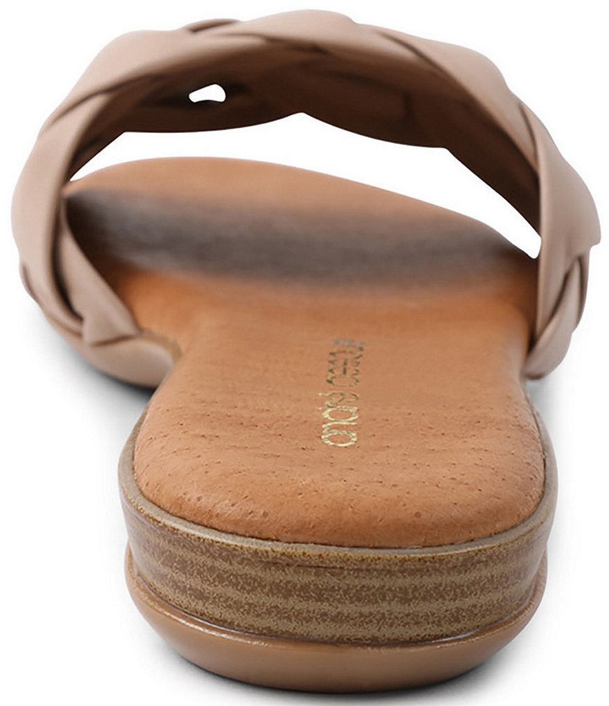 Andre Assous Nicki Featherweights&trade; Woven Leather Slide Sandals