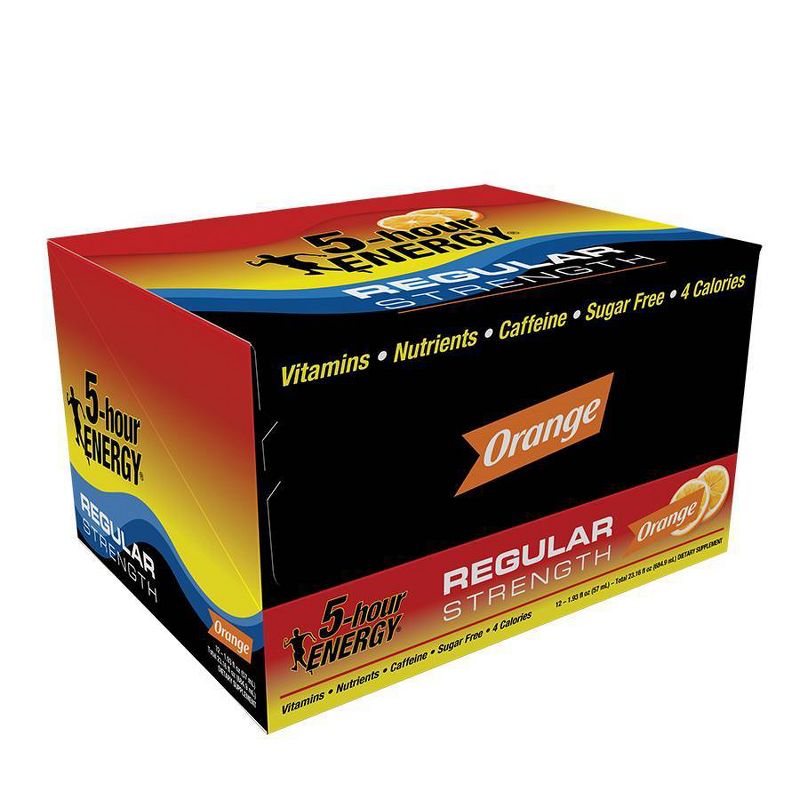 5 Hour Energy Shot - Orange - 12ct