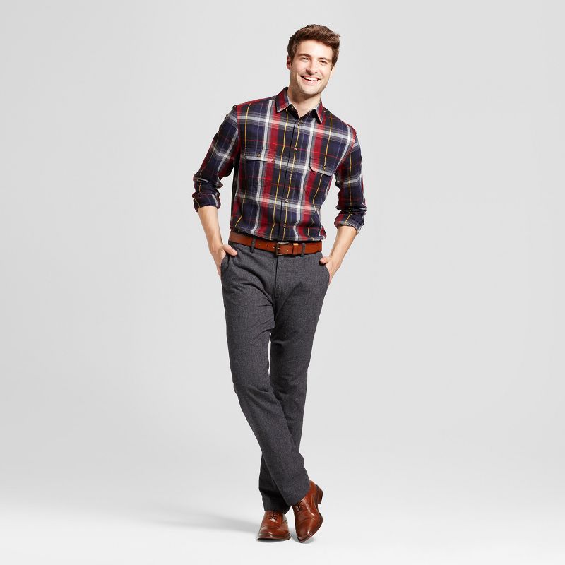 Men's Athletic Fit Hennepin Chino Pants - Goodfellow & Co™ Olive 32x32