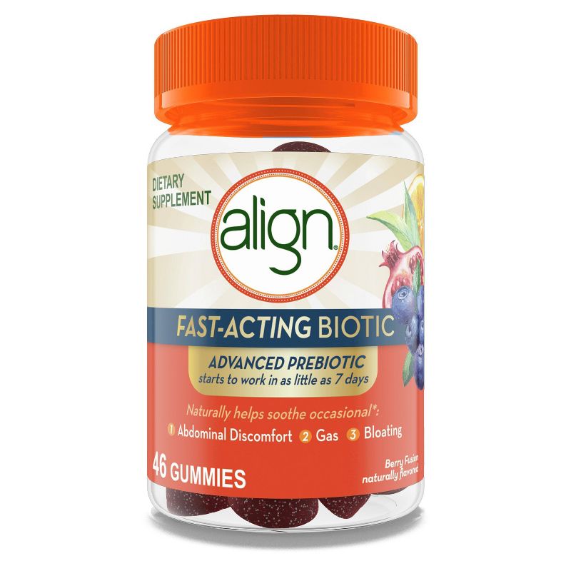 Align Fast Acting Biotic Gummies - 46ct