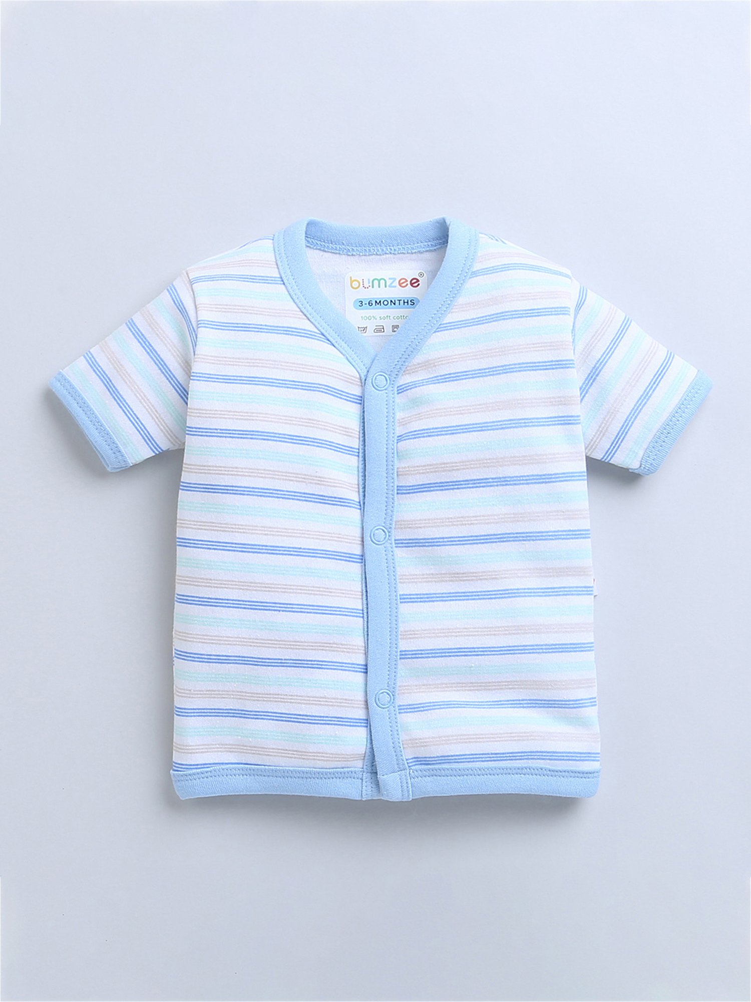 Ed-a-Mamma Baby Green Printed T-Shirt