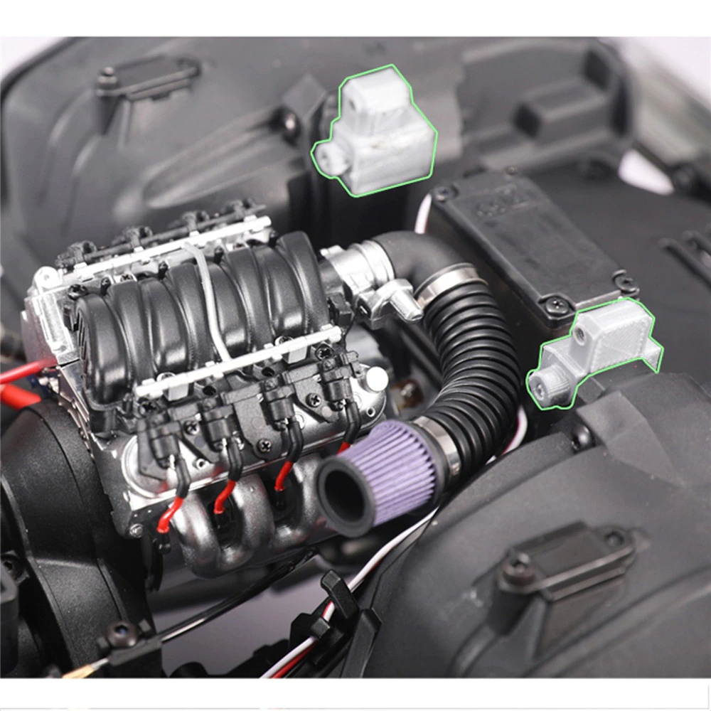 Front Car Shell Column Heightening Metal Accessories for TRAXXAS TRX4 RC Car 3D Printing DJ-0713