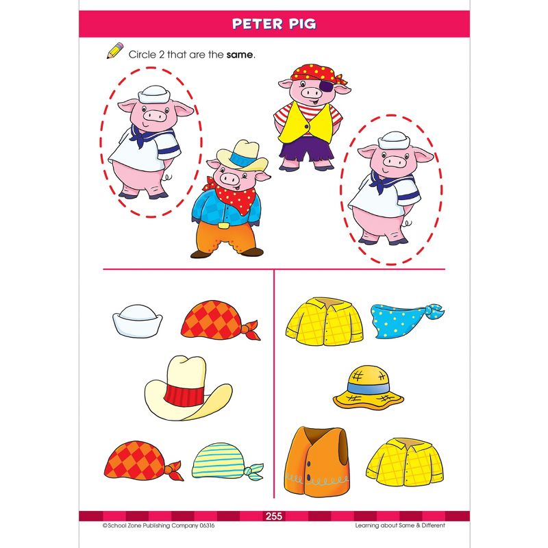 Big Kindergarten Workbook, Ages 5-6 (School Zone Publishing) (Paperback)