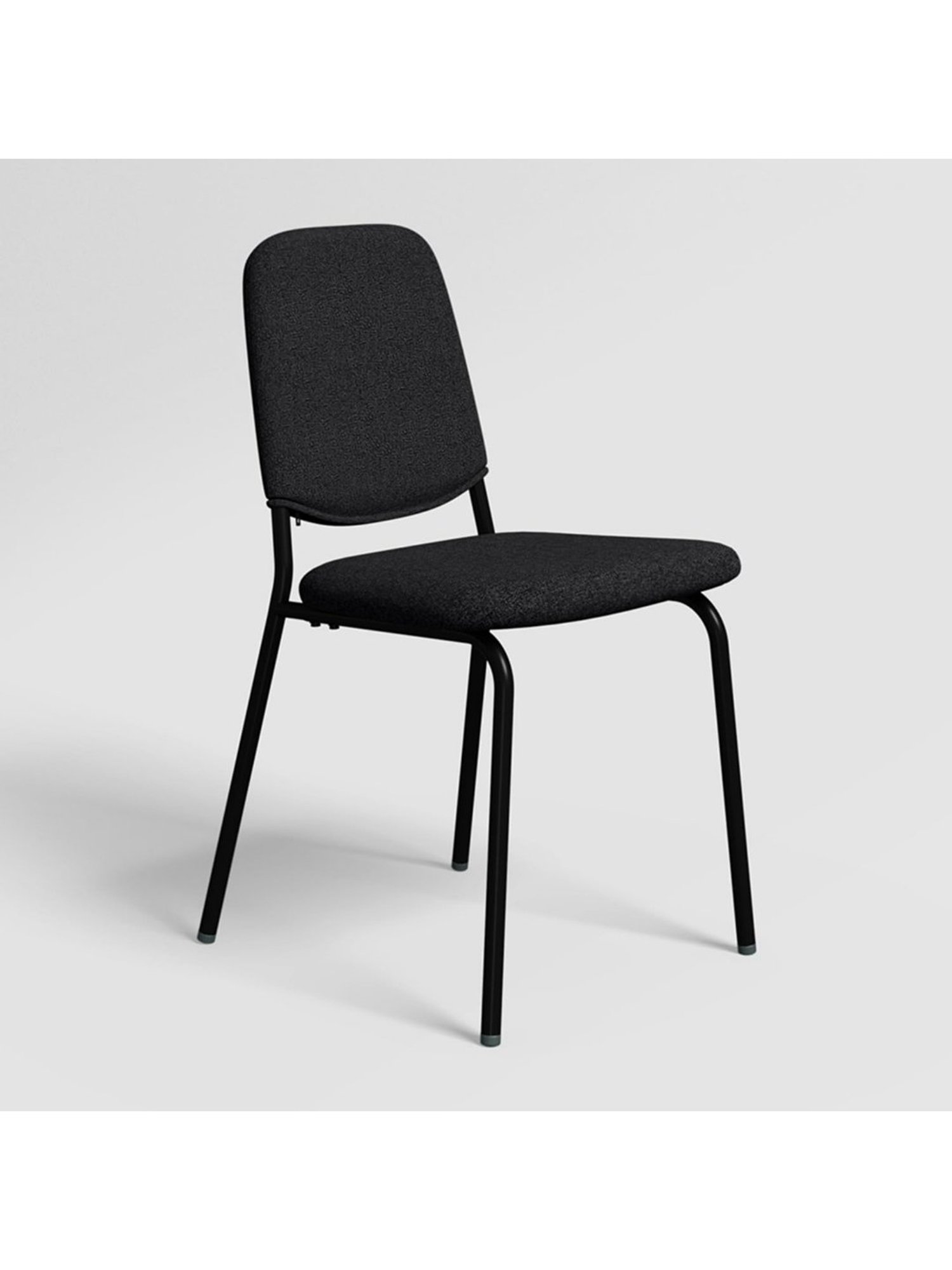 Godrej Interio Kalyx Brown Fabric & Metal Dining Chair - Set of 2