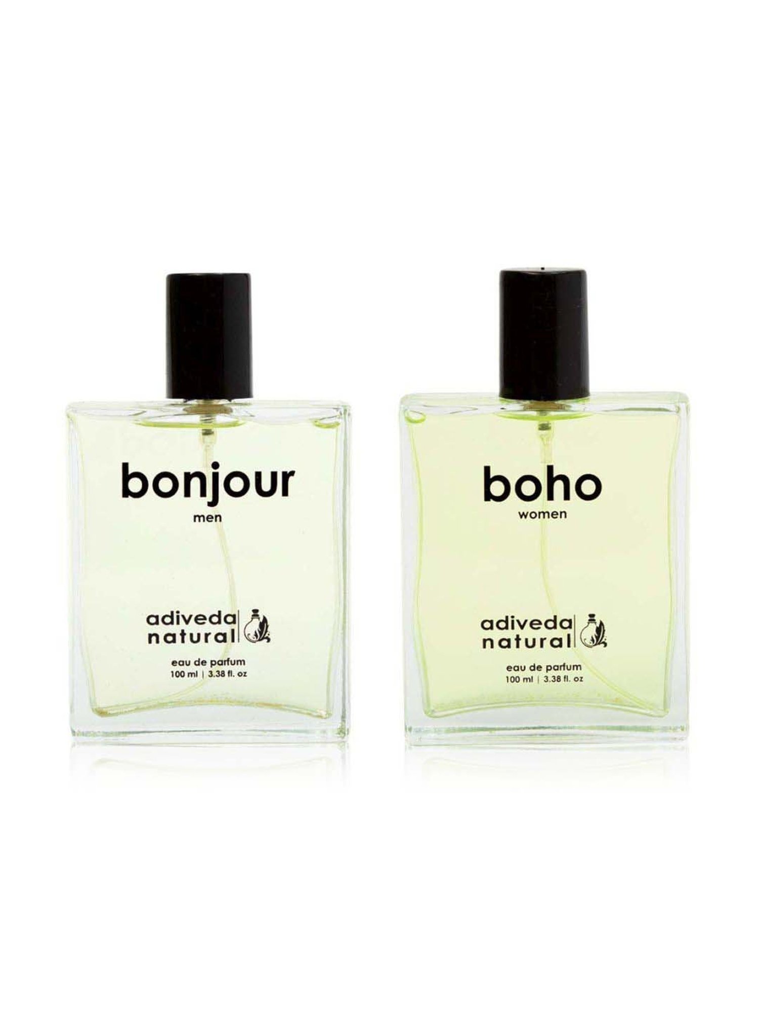Adiveda Natural Bonjour & Boho For Men and Women Perfume Gift Set