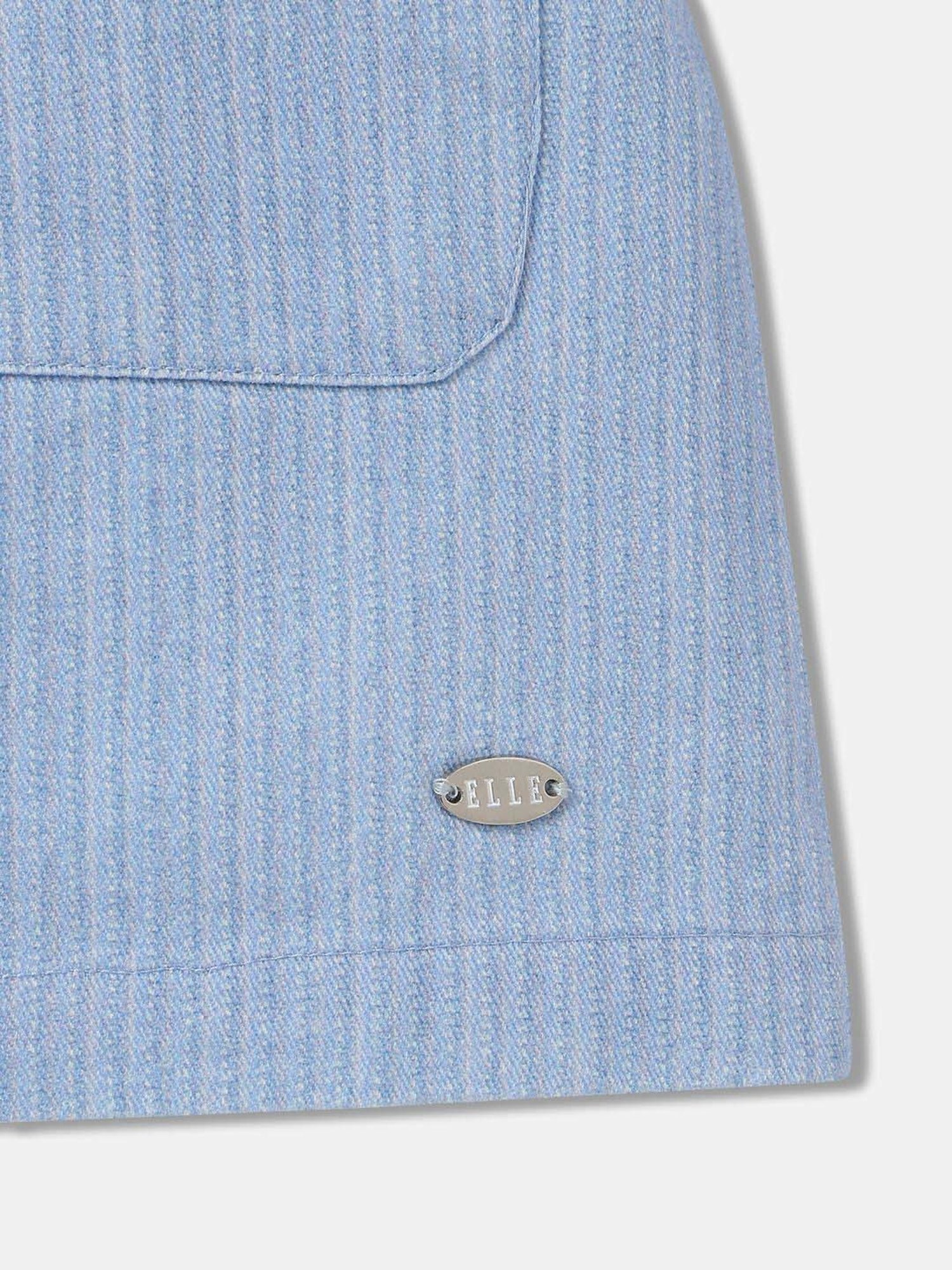Elle Kids Blue Cotton Skirt