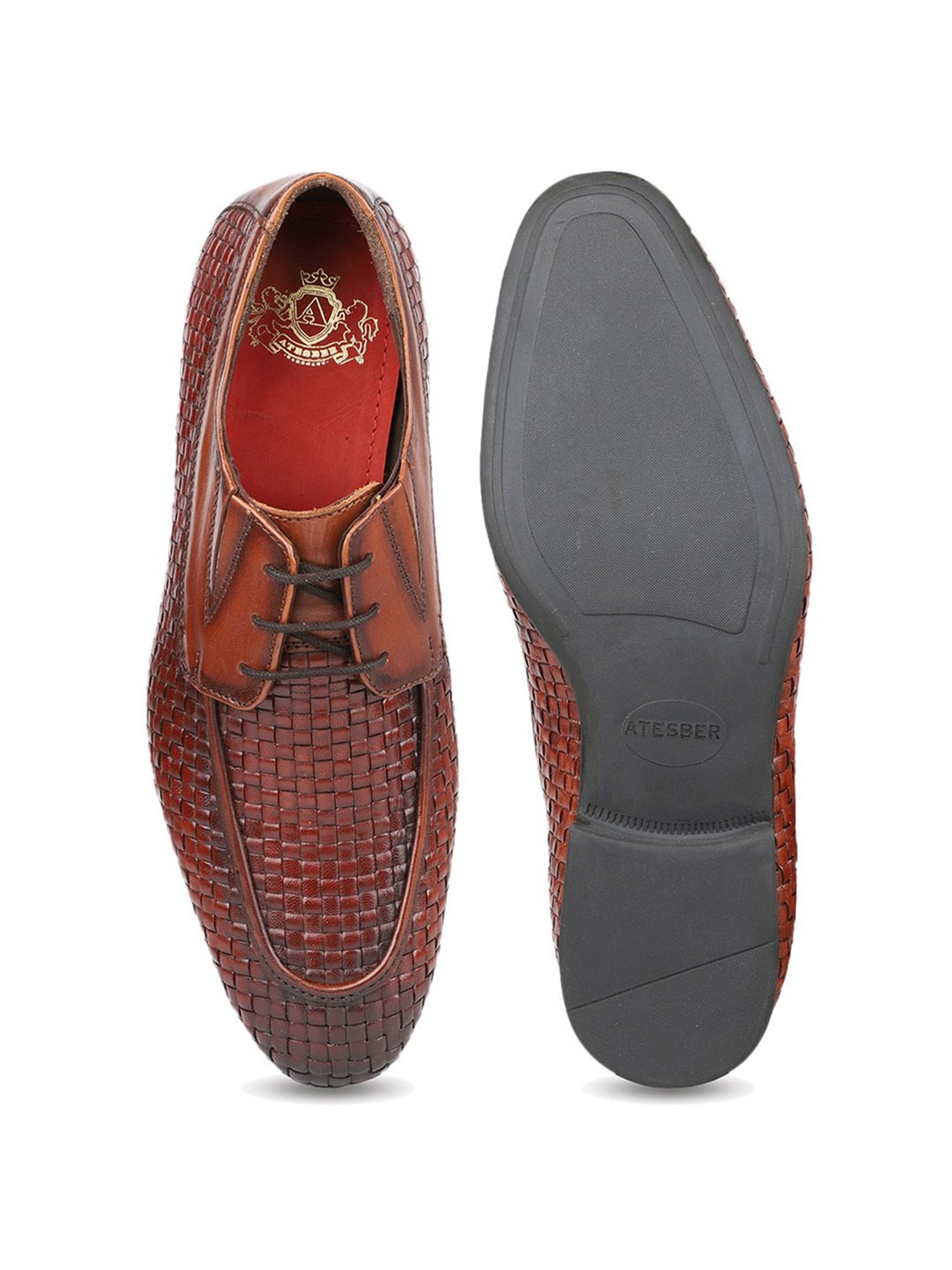 Atesber by Inc.5 Men's Brown Derby Shoes