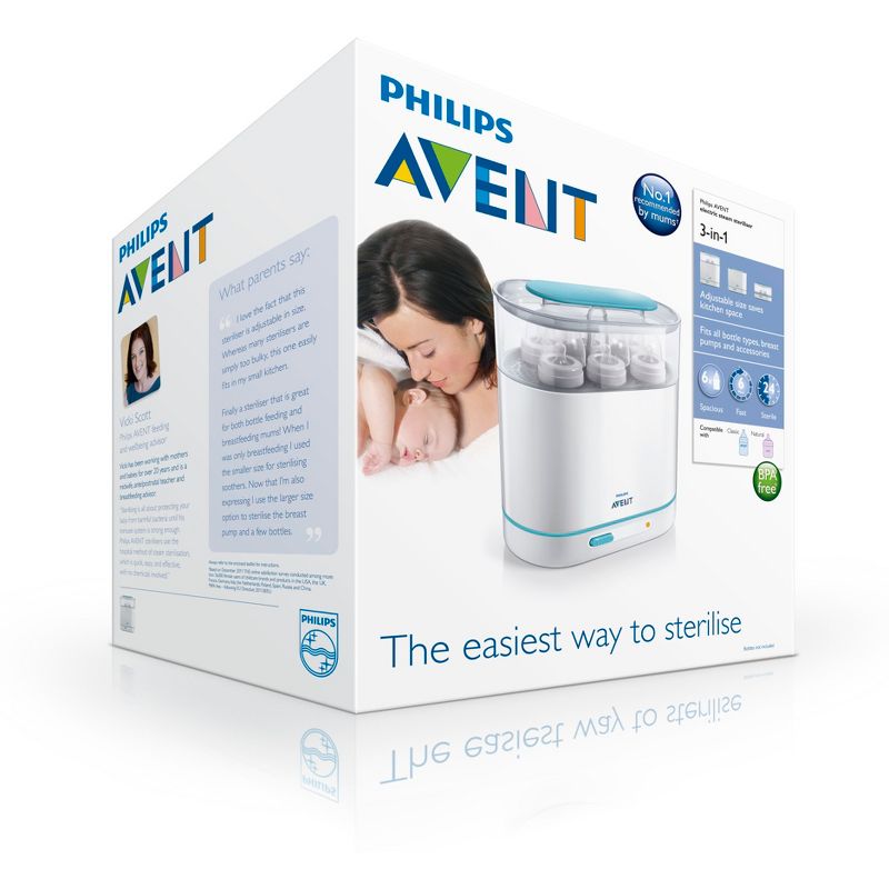 Nanobebe Baby Bottles Sippy Cups & Accessories Microwave Steam Sterilizer