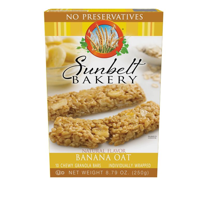 Sunbelt Bakery Banana Harvest Granola Bars - 10ct/8.79oz