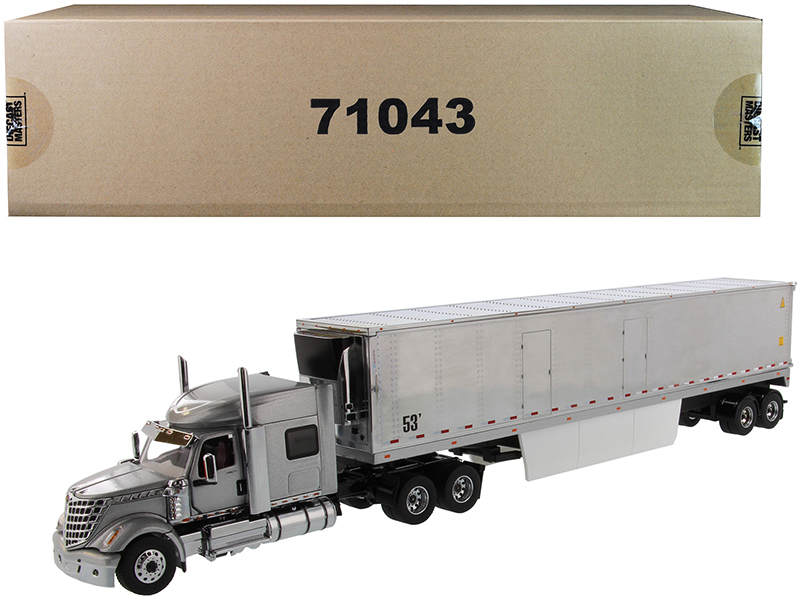 International DuraStar Flatbed Truck White "Elite Transport" Series 1/64 Diecast Model by Maisto