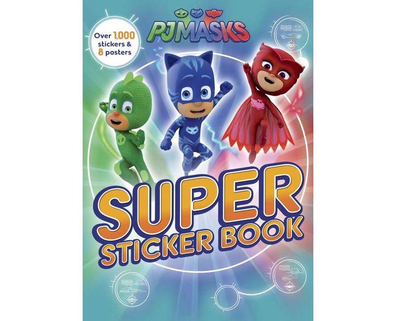 PJ Masks Big Sticker Book - by PJ Masks (Paperback)