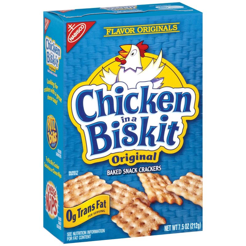 Chicken In A Biskit Crackers - 7.5oz