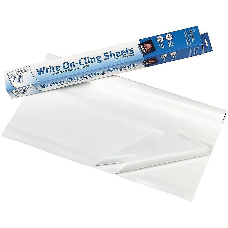 National Write On Cling On Easel Pad Unruled 27 x 34 White 35 Sheets 24391