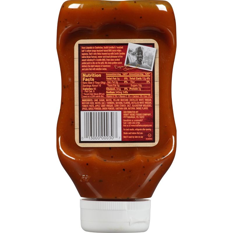 Heinz Carolina Mustard Style BBQ - 18.7oz