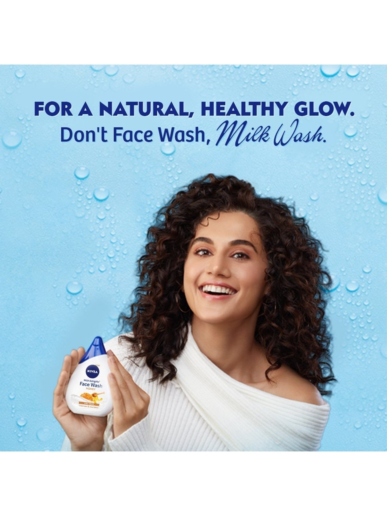 Nivea Milk Delights Honey Women Face Wash - 100 ml