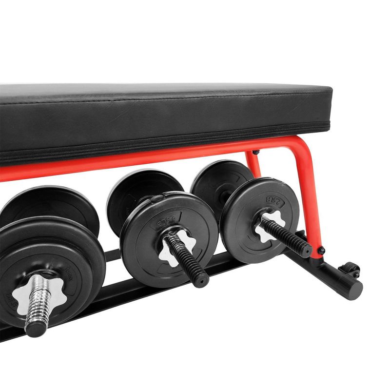 Sunny Health & Fitness Power Zone Strength Flat Bench
