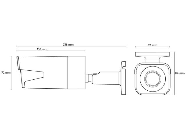 Reolink 5MP Super HD Wired Security IP Camera PoE Support 4X Optical Zoom, 100ft Night Vision, Local Storage, Playback, 24/7 Recording RLC-511