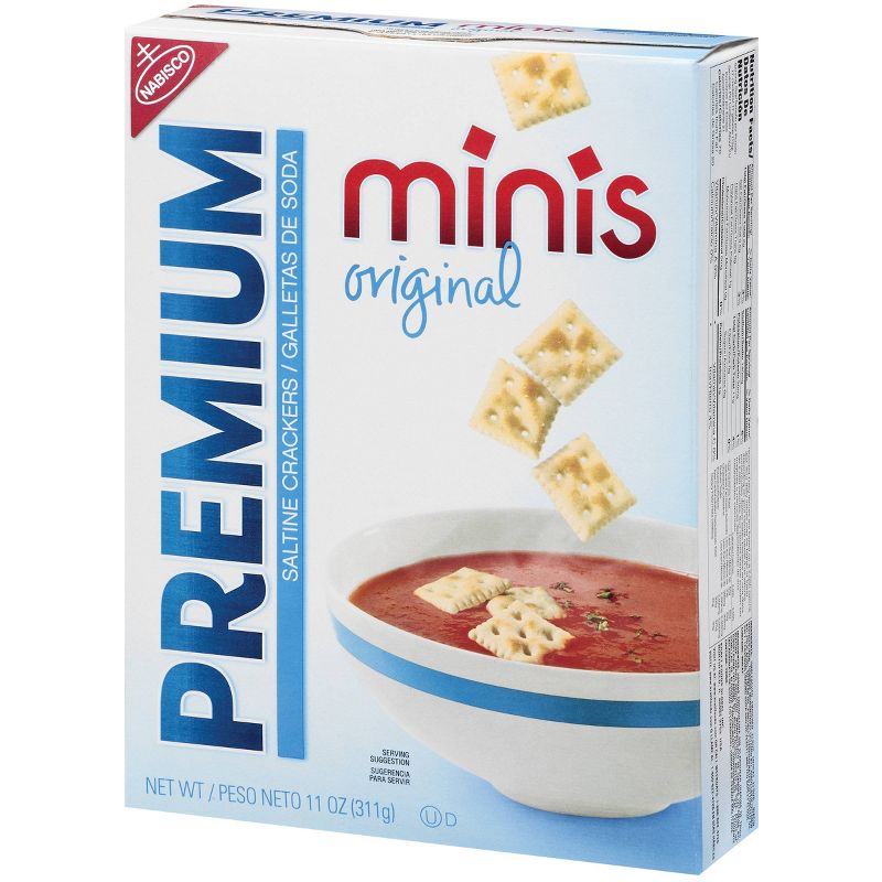 Premium Minis Original Saltine Crackers - 11oz