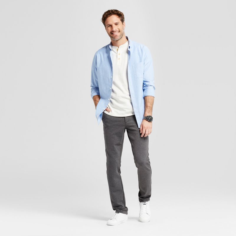 Men's Knit Trousers - Goodfellow & Co™ Gray 36x32