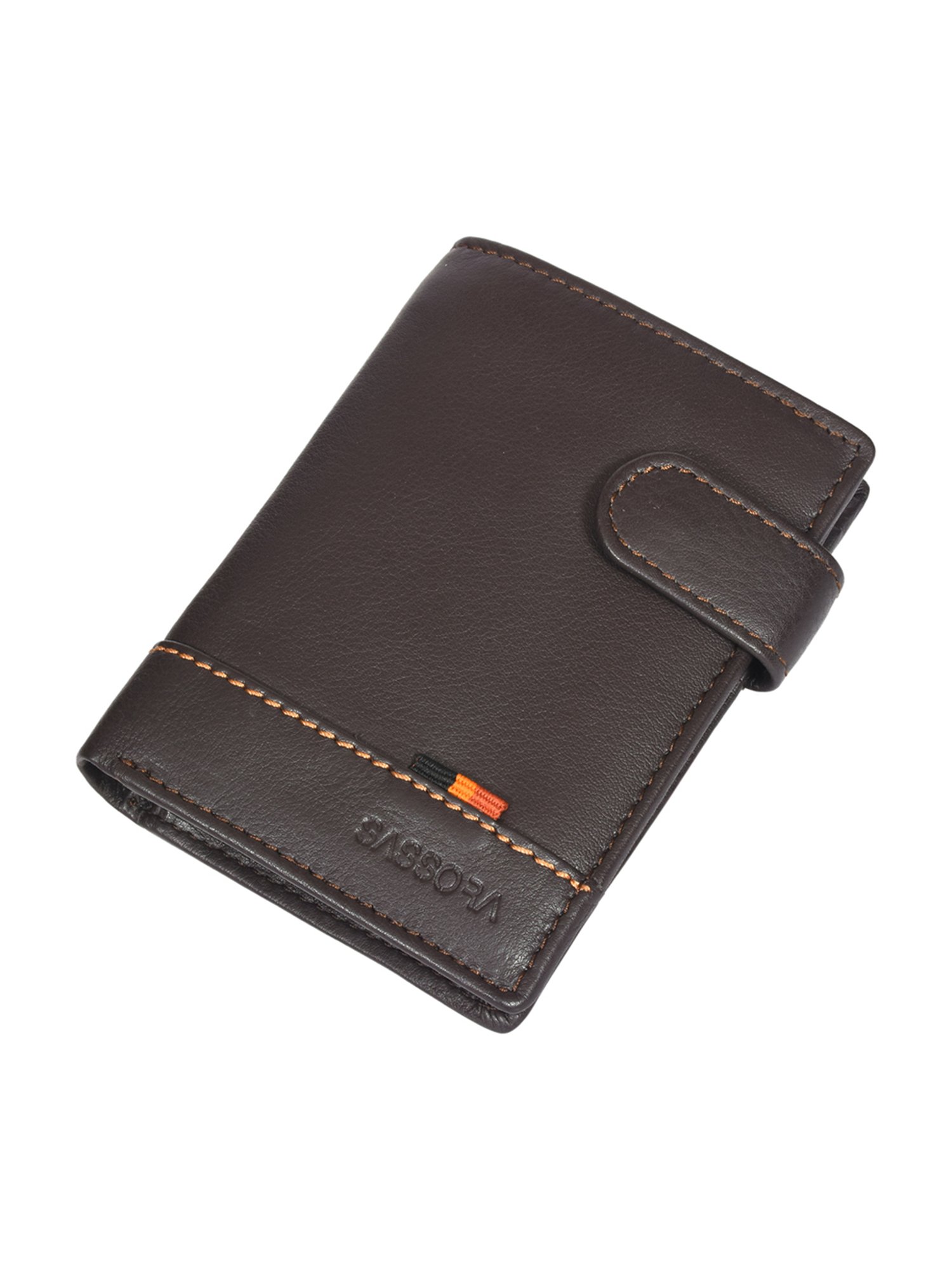 SASSORA Pablo Brown Small Leather Notecase