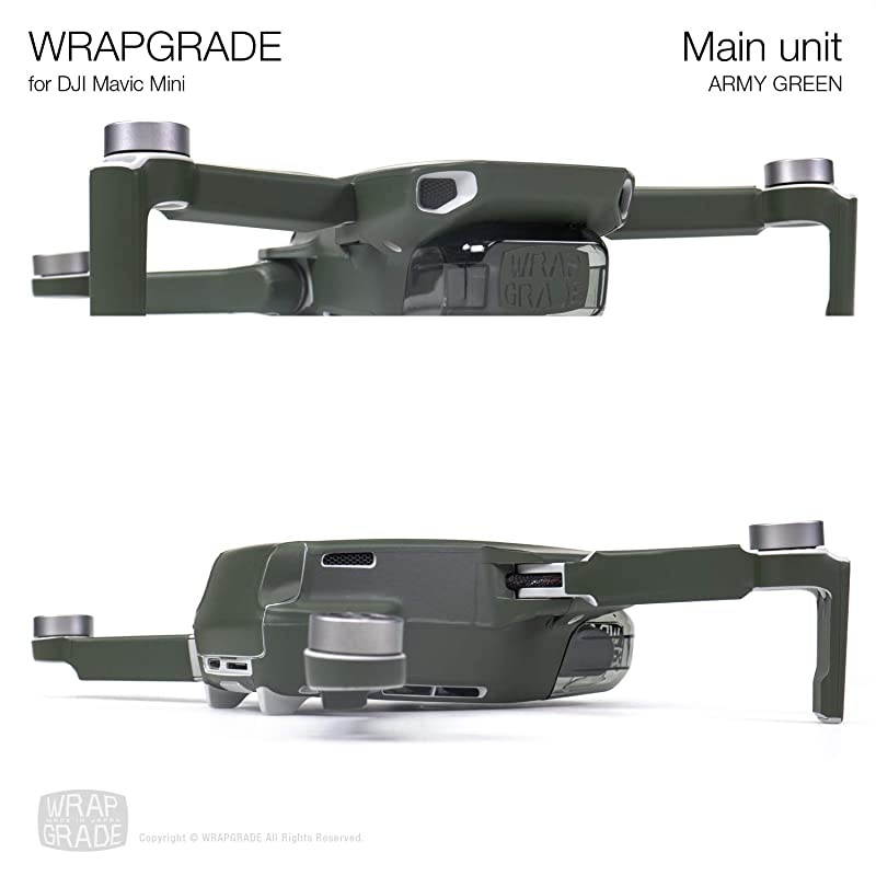Skin Compatible with DJI Mavic Mini Army Green