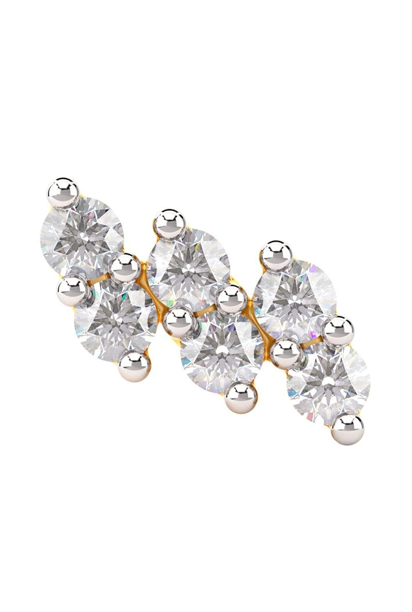 Joyalukkas 18k Gold & Diamond Nosepin