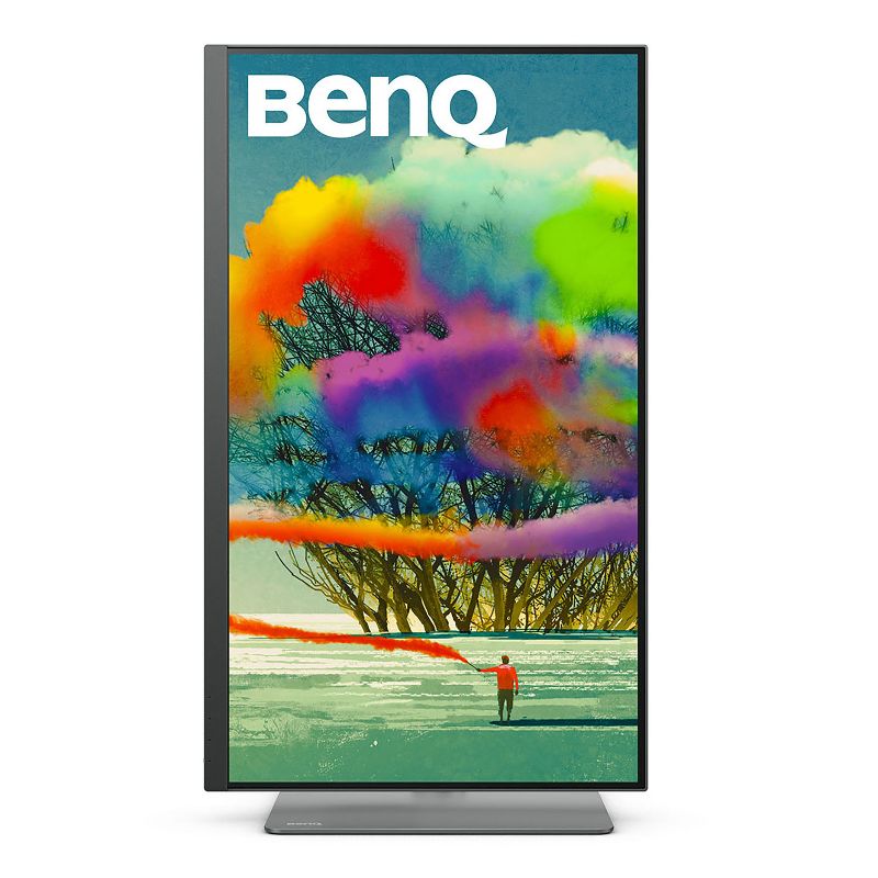 BenQ PD2720U 27 Inch DesignVue Designer Ultra HD 3840 x 2160 4K 5ms GTG 60Hz 2xHDMI DisplayPort 2xThunderbolt 3 Built-in Speakers Zero-Flicker Low Blue Light Anti-Glare Backlit LED IPS Monitor