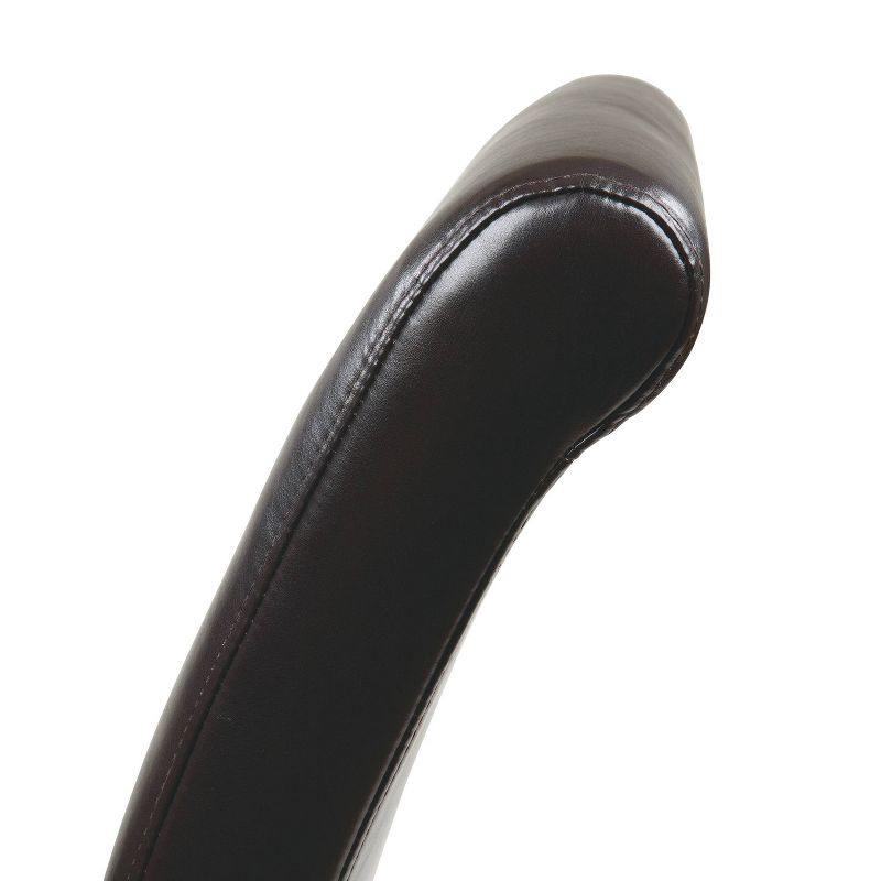 Parsons 24" Dining Chair with Nailheads Hardwood/Espresso - Office Star