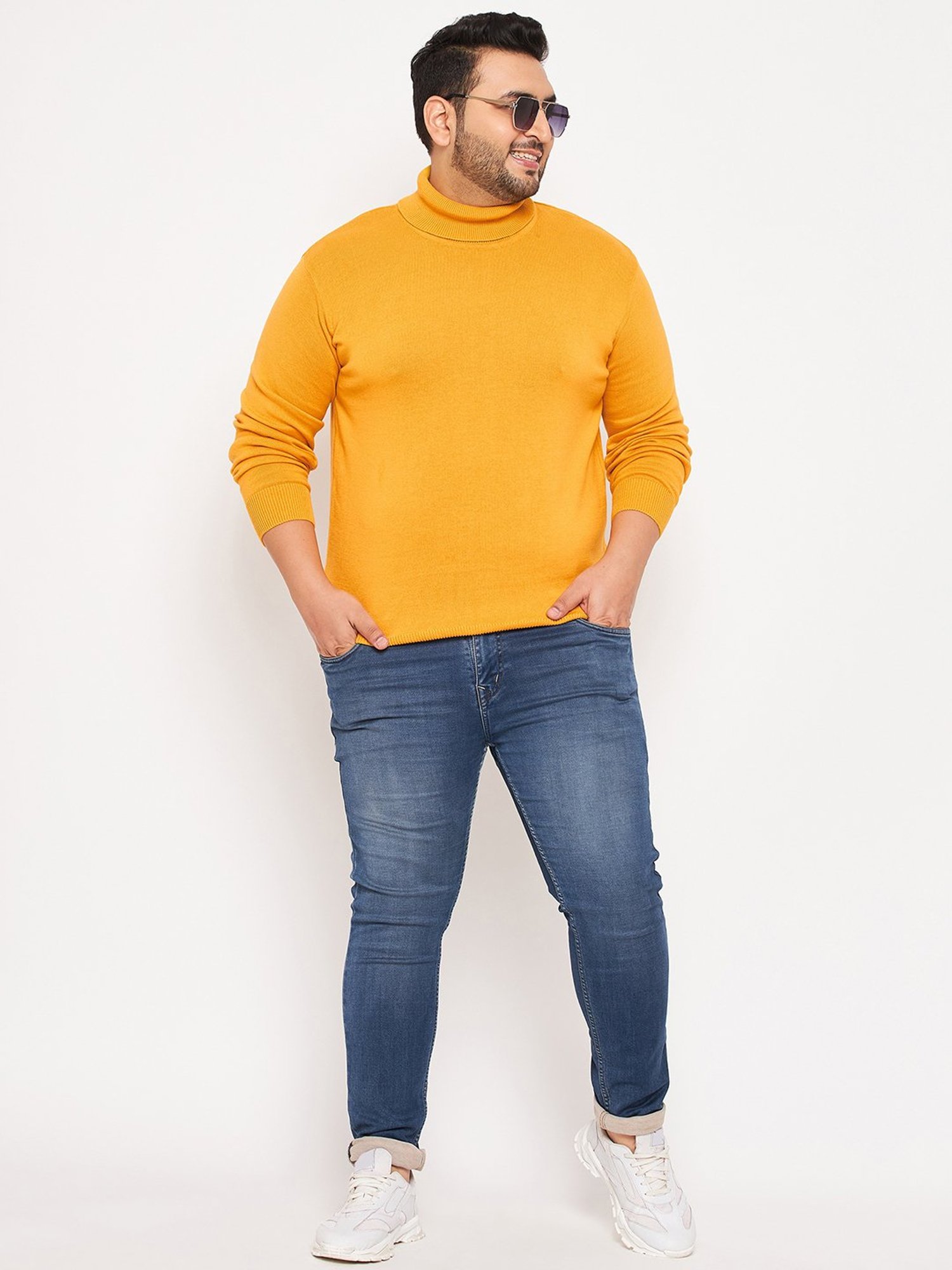 Duke Wine Self Striped Sweater