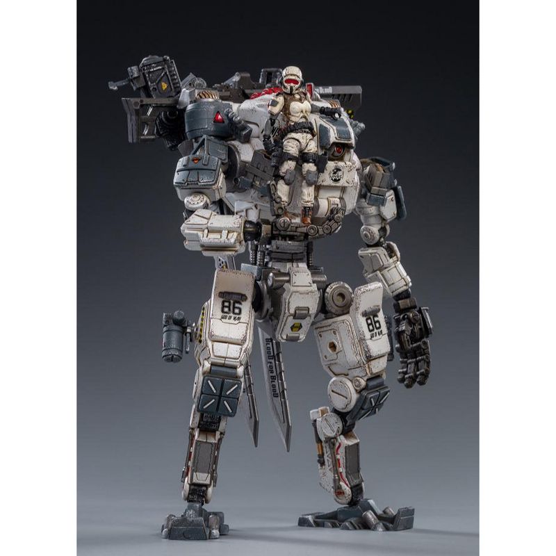 Steelbone Armor JT0593 God of War 86 White Mecha with Pilot | Joy Toy Action figures