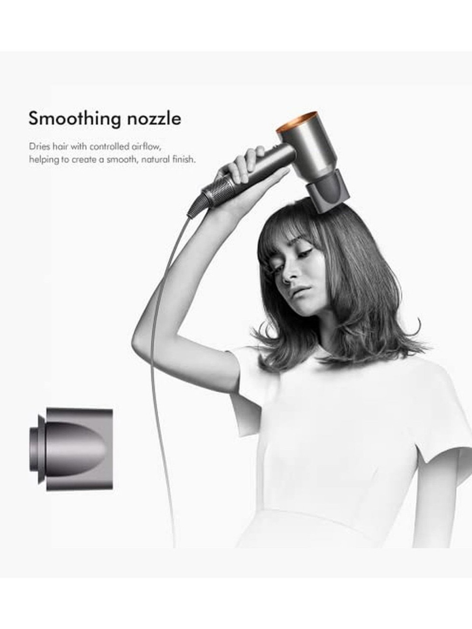 Dyson Supersonic Hair Dryer In Nickel/Copper Colorway