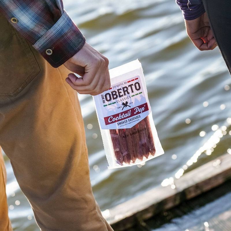 Oberto Cocktail Pep Smoked Sausage Sticks - 3oz