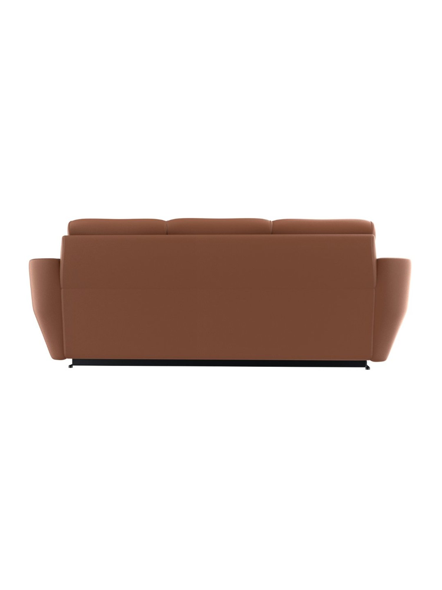 Godrej Interio Collet V2 Brown Pinewood 3 Seater Sofa