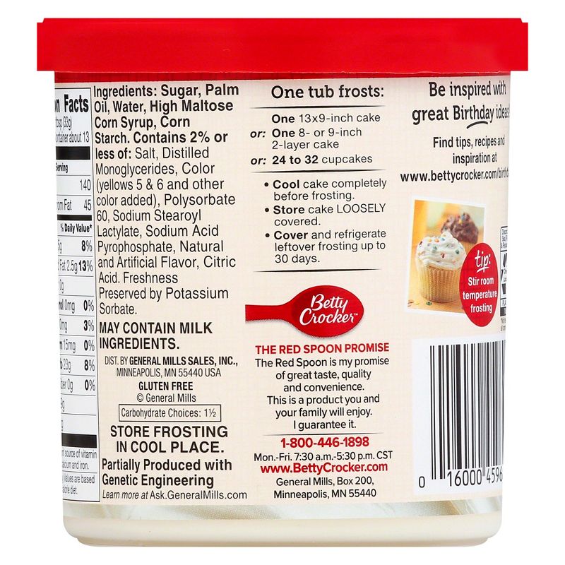 Betty Crocker Rich and Creamy Cream Cheese Frosting - 16oz