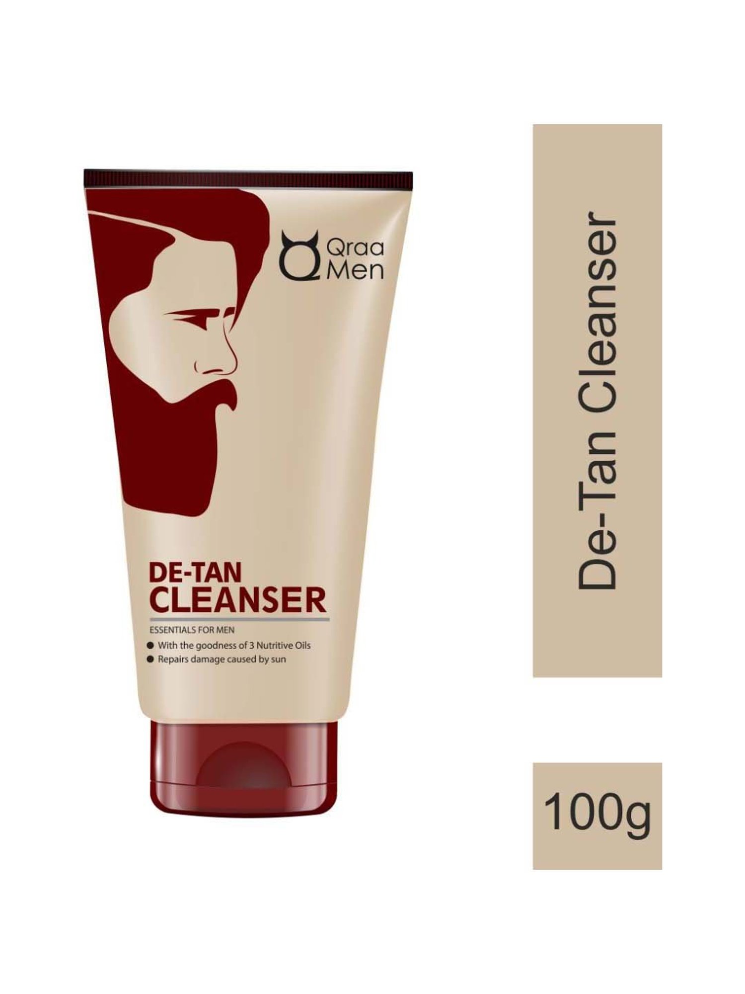 Qraa Men De-Tan Kit - 320 gm