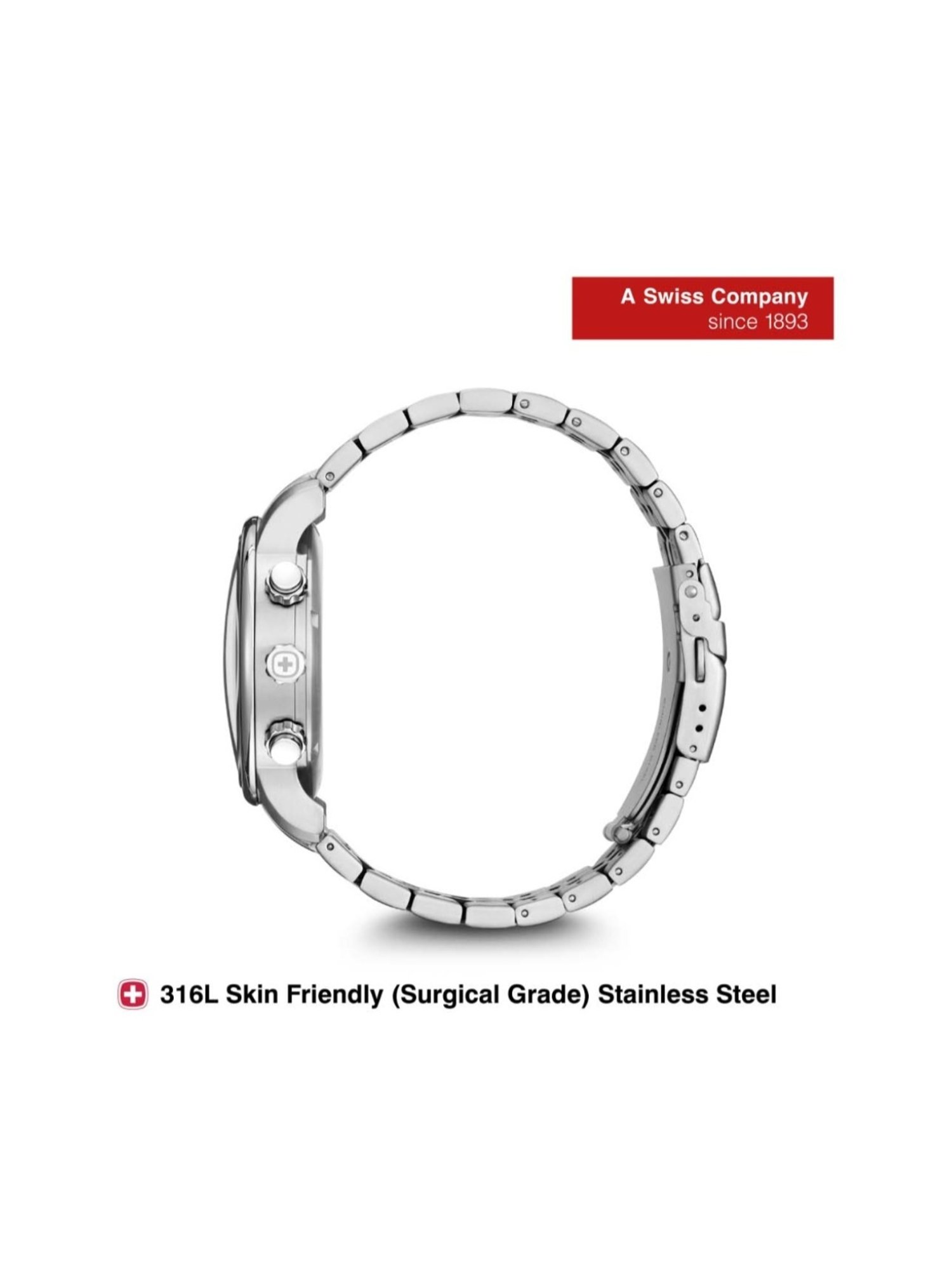 Wenger Swiss Made 01.1743.122 Urban Classic Chrono Analog Watch for Men