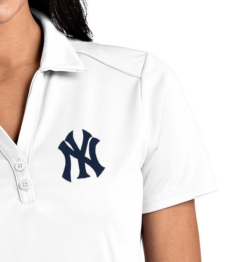 Antigua Women's MLB Tribute Short-Sleeve Polo Shirt